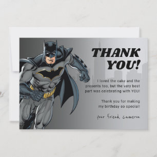 Carte De Remerciements Batman   Chalkboard Joyeux anniversaire