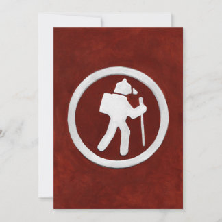 Carte De Remerciements Bear Trail Marker