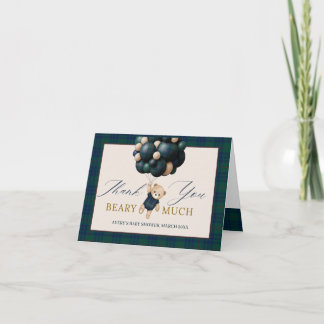 Carte De Remerciements Bearly Wait Teddy Balloon Baby Shower books
