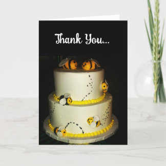 carte de remerciements "Bee Sweet"