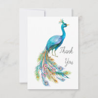 Belle aquarelle bleu paon illustration