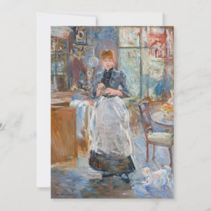 Carte De Remerciements Berthe Morisot - Dans la salle à manger