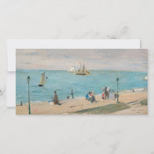 Carte De Remerciements Berthe Morisot - Sur la plage, Les Petites-Dalles