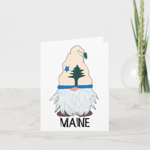 Carte De Remerciements Bienvenue Gnome