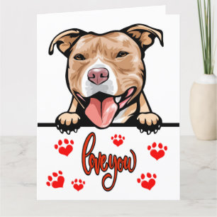Carte De Remerciements Big Card Puppy Love