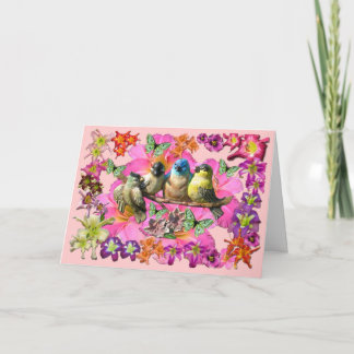 Carte De Remerciements Birds of a Feather