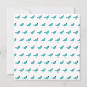 Carte De Remerciements Birdy