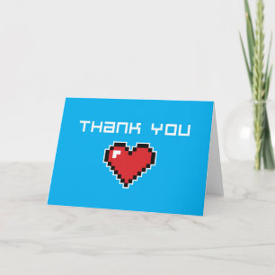 Carte de remerciements - bit 8