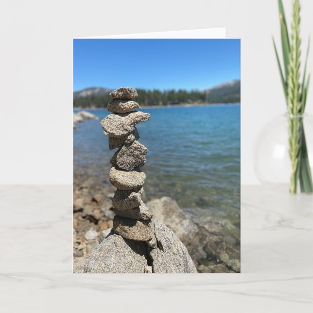 Carte De Remerciements Blank Cairn (Devant)