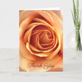 Carte De Remerciements Blank Thank You Card