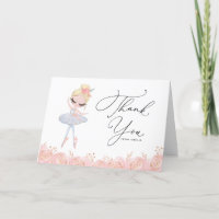 Blonde Ballerina en robe blanche Fleur Anniversair