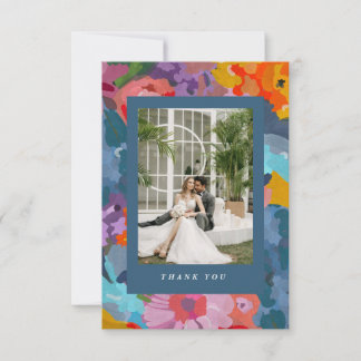 Carte De Remerciements Blossoms rayonnants