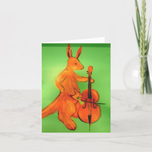 Carte De Remerciements Bonjour : Kangaroos