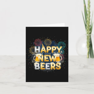 Carte De Remerciements Bonne Nouvelle Bière – Nye Funny Nouvel An