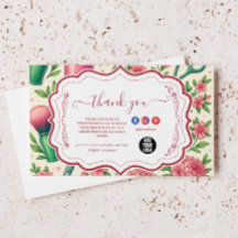 Botanical Pink Stylist Beauty Business