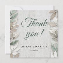 Botanique Rustique Mariage d'aquarelle