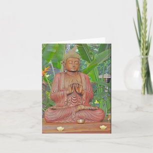 Carte De Remerciements Bouddha
