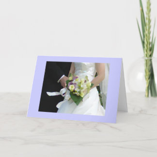 Carte De Remerciements bouquet aquarelle
