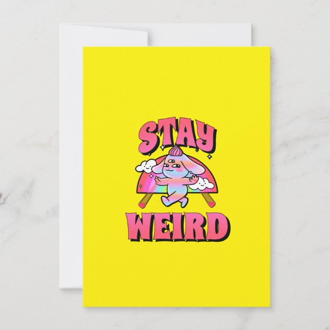 Carte De Remerciements Bright Yellow Wallpaper | Bold Minimalist Design (Devant)