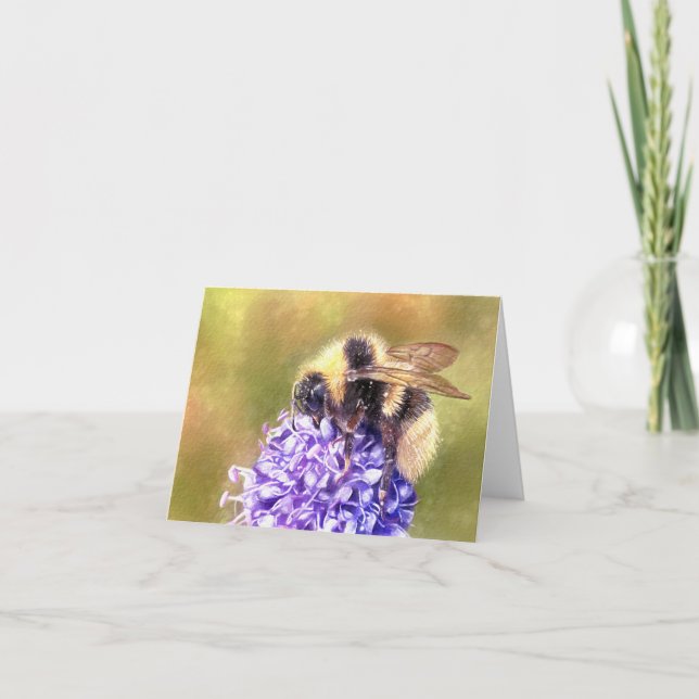 Carte De Remerciements Bumblebee (Devant)