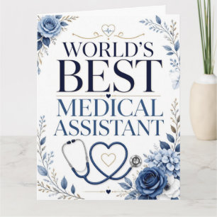 Carte De Remerciements Cadeau d'appréciation de la meilleure assistante m