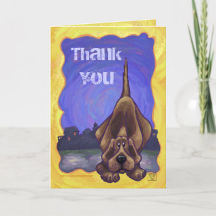 Carte De Remerciements Cadeaux et accessoires de chien de chien de chien 