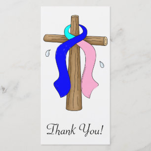 Carte De Remerciements Cancer de la thyroïde