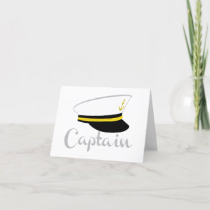 Carte De Remerciements Capitaine