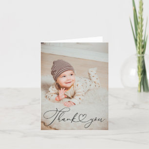 Carte de remerciements cardiaque