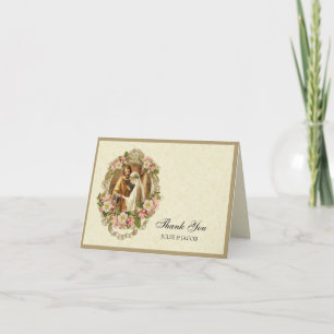 Carte De Remerciements Catholic Wedding Virgin Mary St. Joseph Religious