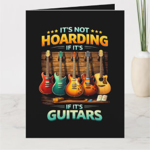 Carte De Remerciements Ce n'est pas du thésaurisation si c'est des guitar