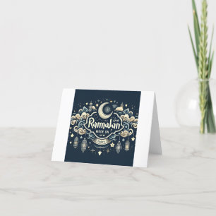 Carte De Remerciements Célébrer le Ramadan avec le mode RamadanOn