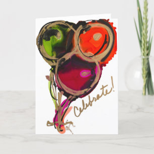Carte De Remerciements Célébrer les ballons Lovitude Blank Note Card