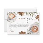 Cérémonie de mariage autour du café - L'amour est