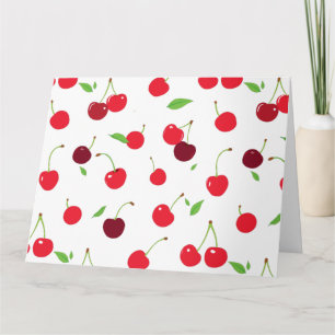 Carte De Remerciements Cerise 4