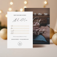 Certificat cadeau de logo minimaliste élégant