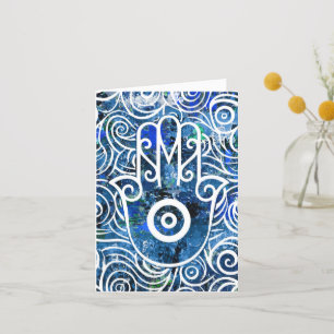 Carte De Remerciements Chai Hamsa