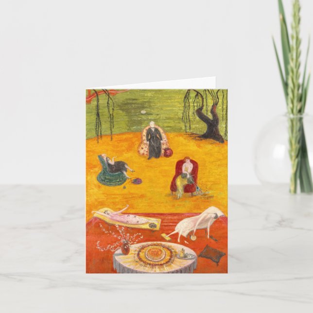 Carte De Remerciements Chaleur par Florine Stettheimer (Devant)