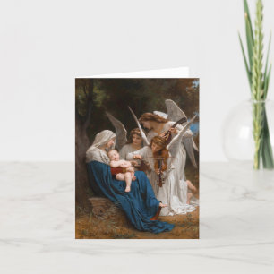 Carte De Remerciements Chanson des anges de William-Adolphe Bouguereau B