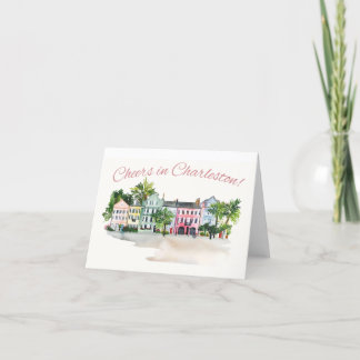 Carte De Remerciements Charleston Caroline du Sud