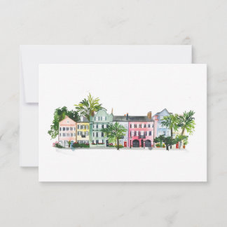 Carte De Remerciements Charleston Caroline du Sud