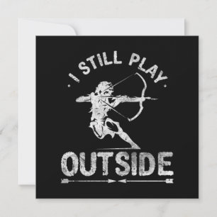 Carte De Remerciements Chasse à l'arc Chasse à la chaudière en détresse