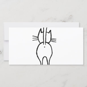 Carte De Remerciements Chat