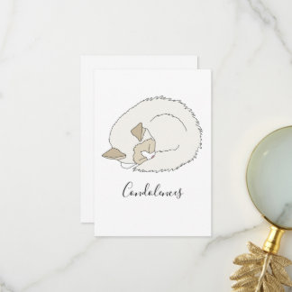 Carte De Remerciements Chat Ragdoll Sleepy