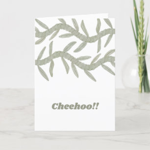 Carte De Remerciements Cheehoo