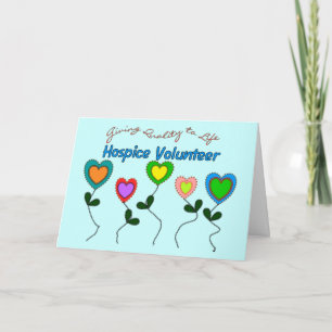 Carte De Remerciements Chemises et cadeaux volontaires d'hospice