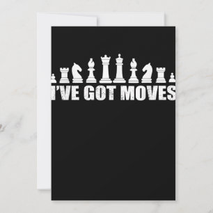 Carte De Remerciements Chess Set Pieces Ive Got Move Lovers