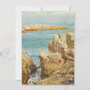 Carte De Remerciements Childe Hassam - Scène Côtière, Îles Des Chaussures