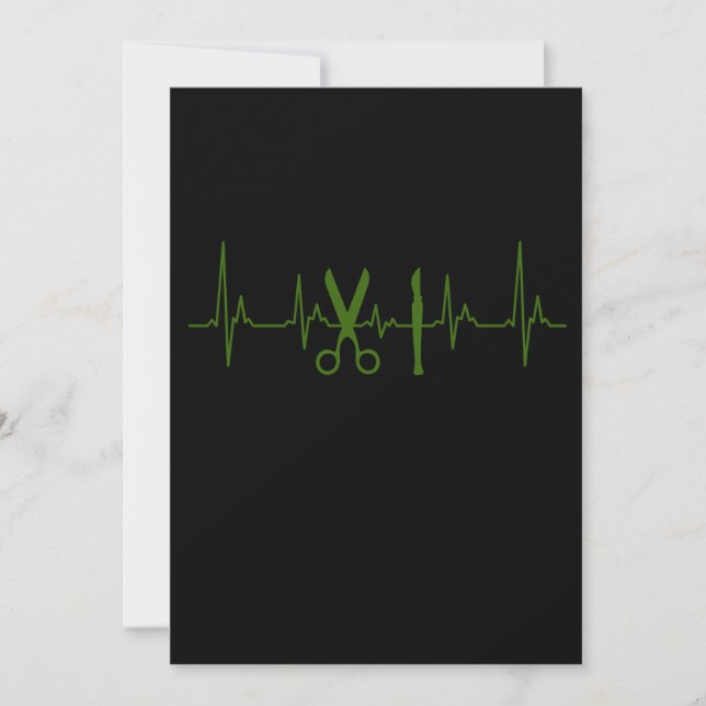 Carte De Remerciements Chirurgie cardiaque du chirurgien Médecin Médicale (Devant)