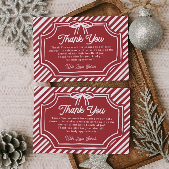 Carte De Remerciements Christmas  (Créateur téléchargé)